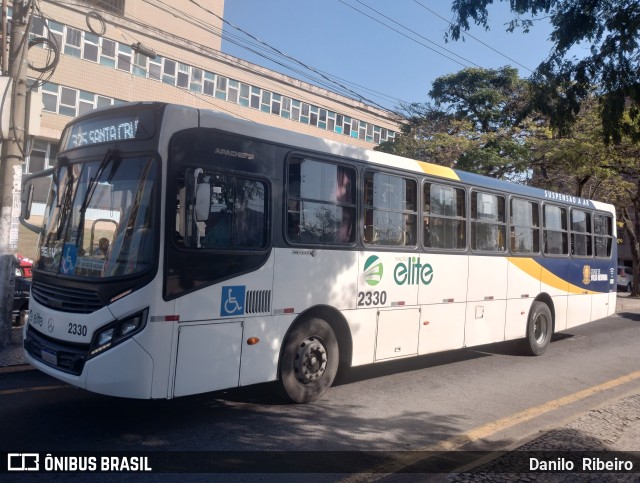 Viação Elite 2330 na cidade de Volta Redonda, Rio de Janeiro, Brasil, por Danilo  Ribeiro. Número da foto: #10293073.