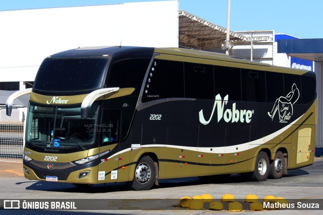 Nobre Turismo 2202 na cidade de Goiânia, Goiás, Brasil, por Matheus Souza. Número da foto: #10295468.