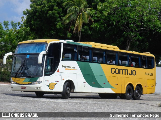 Empresa Gontijo de Transportes 14485 na cidade de Fortaleza, Ceará, Brasil, por Guilherme Fernandes Rêgo. Número da foto: #10294496.