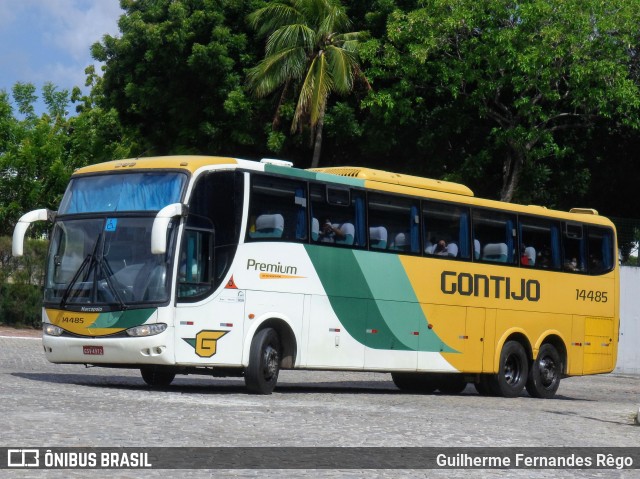 Empresa Gontijo de Transportes 14485 na cidade de Fortaleza, Ceará, Brasil, por Guilherme Fernandes Rêgo. ID da foto: 10294496.