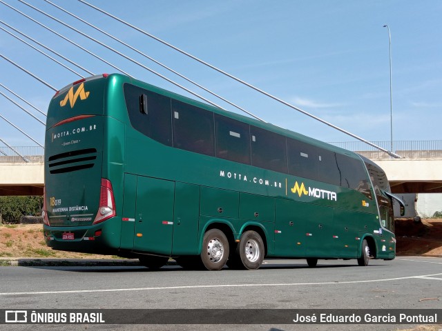 Viação Motta 18019 na cidade de Campinas, São Paulo, Brasil, por José Eduardo Garcia Pontual. Número da foto: #10293806.