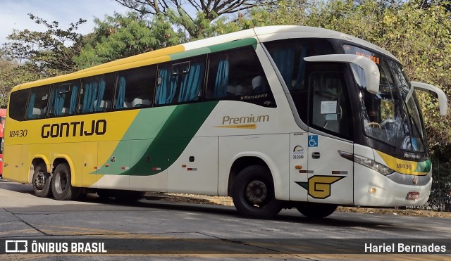 Empresa Gontijo de Transportes 18430 na cidade de São Paulo, São Paulo, Brasil, por Hariel Bernades. ID da foto: 10293074.