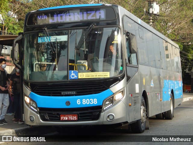 Cooper Líder > A2 Transportes 6 8038 na cidade de São Paulo, São Paulo, Brasil, por Nicolas Matheusz. Número da foto: #10292997.
