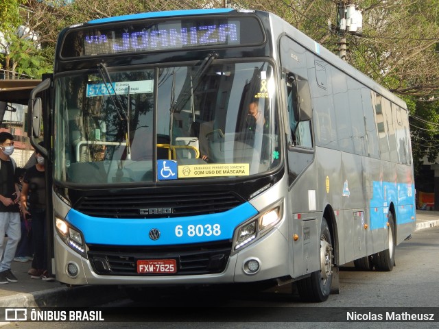 Cooper Líder > A2 Transportes 6 8038 na cidade de São Paulo, São Paulo, Brasil, por Nicolas Matheusz. ID da foto: 10292997.