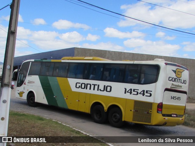 Empresa Gontijo de Transportes 14545 na cidade de Caruaru, Pernambuco, Brasil, por Lenilson da Silva Pessoa. ID da foto: 10293586.