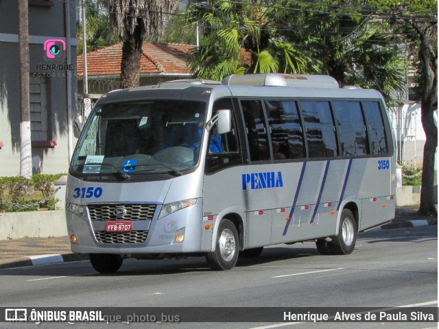 Auto Viação Penha 3150 na cidade de Campinas, São Paulo, Brasil, por Henrique Alves de Paula Silva. ID da foto: 10292719.