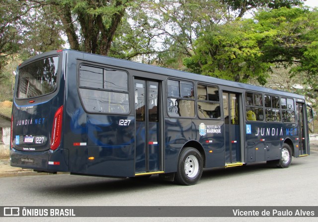 Jundiá Transportadora Turistica 1227 na cidade de Mairinque, São Paulo, Brasil, por Vicente de Paulo Alves. ID da foto: 10295113.