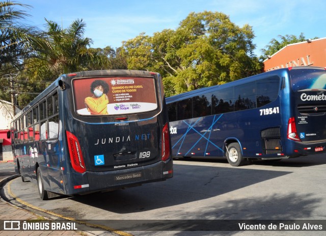 Jundiá Transportadora Turistica 1198 na cidade de São Roque, São Paulo, Brasil, por Vicente de Paulo Alves. Número da foto: #10295106.
