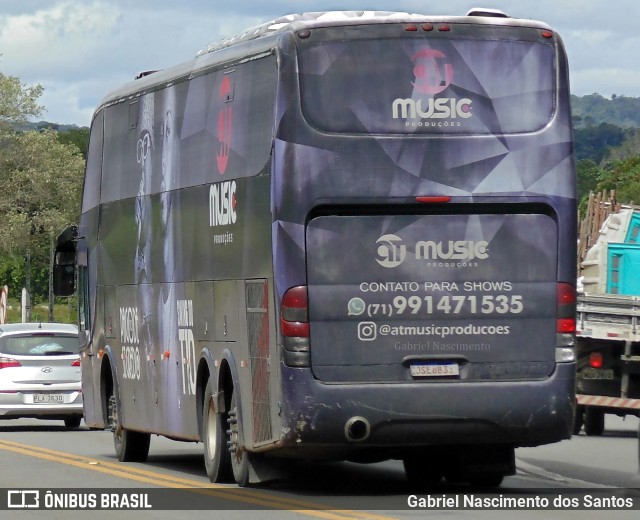 Ônibus Particulares 4000 na cidade de Itajuípe, Bahia, Brasil, por Gabriel Nascimento dos Santos. Número da foto: #10293302.