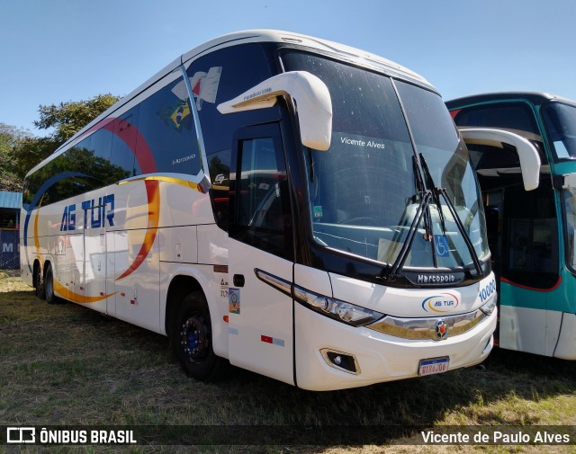 AG Tur Transporte e Turismo 10000 na cidade de Aparecida, São Paulo, Brasil, por Vicente de Paulo Alves. ID da foto: 10240397.