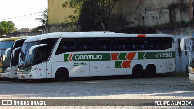 Empresa Gontijo de Transportes 21750 na cidade de Duque de Caxias, Rio de Janeiro, Brasil, por FELIPE ALMEIDA. ID da foto: 10240957.