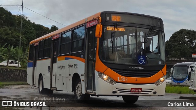 Itamaracá Transportes 1.503 na cidade de Paulista, Pernambuco, Brasil, por Carlos Lima. Número da foto: #10240314.