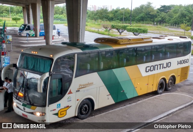 Empresa Gontijo de Transportes 14060 na cidade de Aracaju, Sergipe, Brasil, por Cristopher Pietro. Número da foto: #10241912.