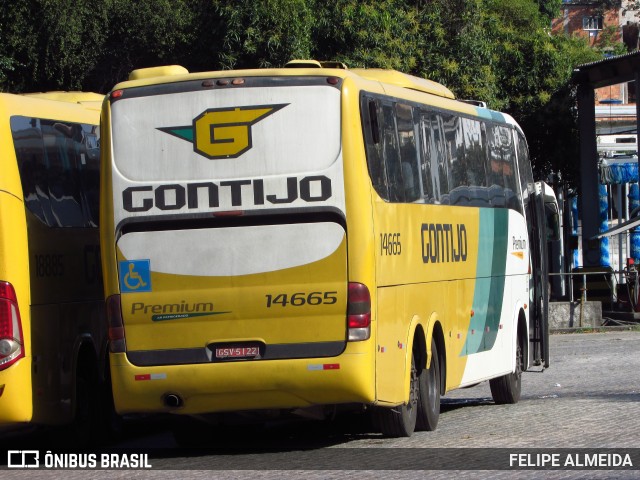 Empresa Gontijo de Transportes 14665 na cidade de Duque de Caxias, Rio de Janeiro, Brasil, por FELIPE ALMEIDA. Número da foto: #10240969.