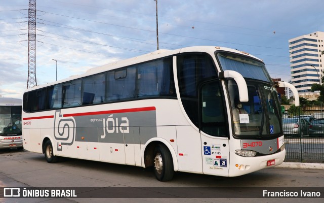 Viação Jóia > Expresso Jóia 34070 na cidade de São Paulo, São Paulo, Brasil, por Francisco Ivano. Número da foto: #10241763.
