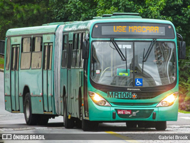 Auto Viação Mercês MR106 na cidade de Curitiba, Paraná, Brasil, por Gabriel Brook. Número da foto: #10239942.