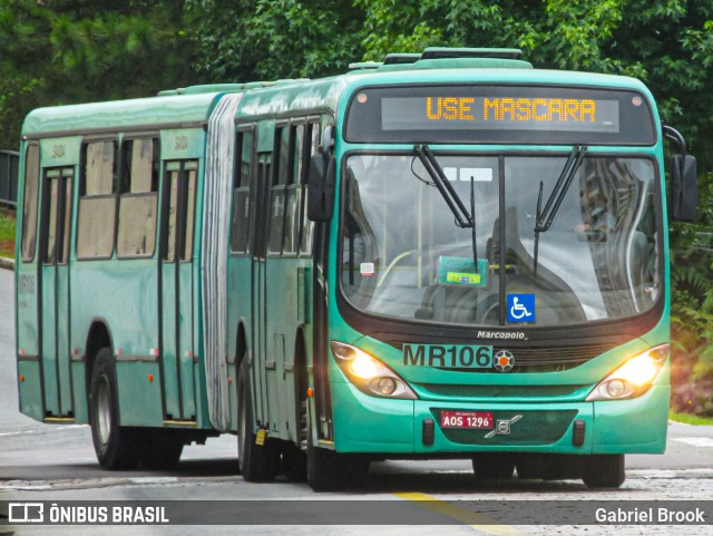 Auto Viação Mercês MR106 na cidade de Curitiba, Paraná, Brasil, por Gabriel Brook. ID da foto: 10239942.