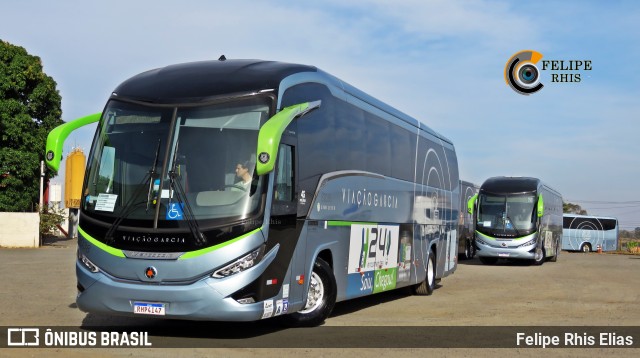 Viação Garcia 82038 na cidade de Campinas, São Paulo, Brasil, por Felipe Rhis Elias. ID da foto: 10241691.