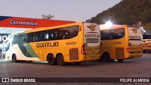 Empresa Gontijo de Transportes 18865 na cidade de Tanguá, Rio de Janeiro, Brasil, por FELIPE ALMEIDA. Número da foto: #10240886.