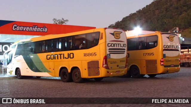 Empresa Gontijo de Transportes 18865 na cidade de Tanguá, Rio de Janeiro, Brasil, por FELIPE ALMEIDA. ID da foto: 10240886.