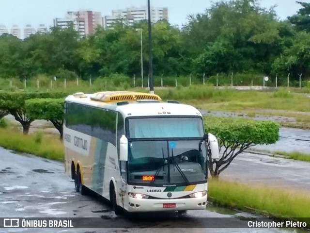 Empresa Gontijo de Transportes 14060 na cidade de Aracaju, Sergipe, Brasil, por Cristopher Pietro. ID da foto: 10241927.