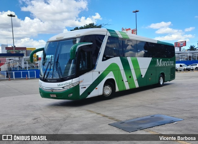 Empresa de Transportes e Turismo Moreira 2255 na cidade de Goiânia, Goiás, Brasil, por Vicente Barbosa. ID da foto: 10242013.
