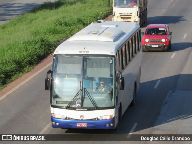 Ônibus Particulares 7730 na cidade de Belo Horizonte, Minas Gerais, Brasil, por Douglas Célio Brandao. ID da foto: 10241713.