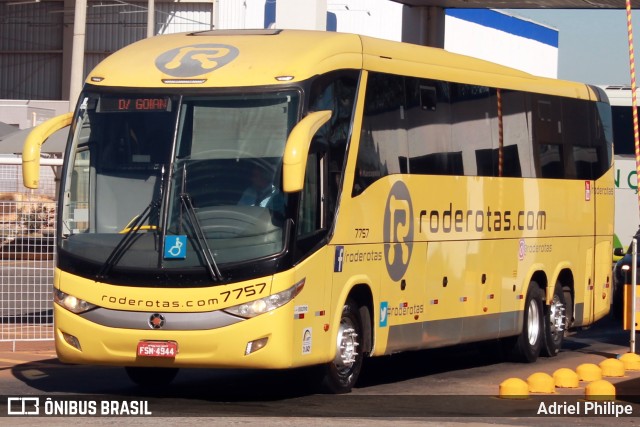 RodeRotas - Rotas de Viação do Triângulo 7757 na cidade de Goiânia, Goiás, Brasil, por Adriel Philipe. ID da foto: 10242331.