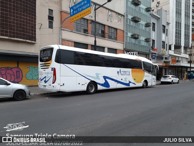 Aava RJ 666.002 na cidade de Porto Alegre, Rio Grande do Sul, Brasil, por JULIO SILVA. ID da foto: 10241883.