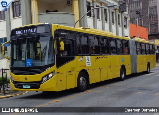 Gidion Transporte e Turismo 90025 na cidade de Joinville, Santa Catarina, Brasil, por Emerson Dorneles. ID da foto: 10241626.