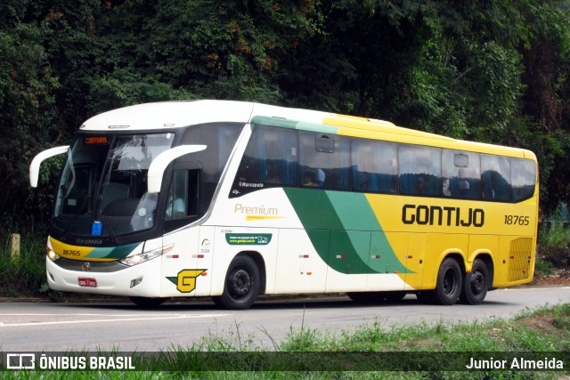 Empresa Gontijo de Transportes 18765 na cidade de Manhuaçu, Minas Gerais, Brasil, por Junior Almeida. ID da foto: 10240690.