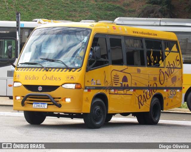 Rádio Ônibus 8A32 na cidade de Pacaembu, São Paulo, Brasil, por Diego Oliveira. Número da foto: #10240102.