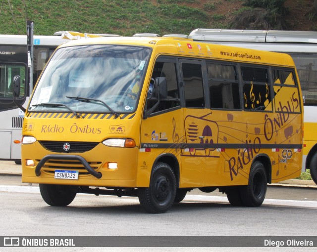 Rádio Ônibus 8A32 na cidade de Pacaembu, São Paulo, Brasil, por Diego Oliveira. ID da foto: 10240102.