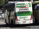 Empresa Gontijo de Transportes 21580 na cidade de Duque de Caxias, Rio de Janeiro, Brasil, por FELIPE ALMEIDA. Número da foto: #10240939.