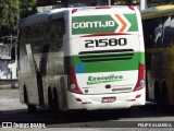 Empresa Gontijo de Transportes 21580 na cidade de Duque de Caxias, Rio de Janeiro, Brasil, por FELIPE ALMEIDA. ID da foto: :id.