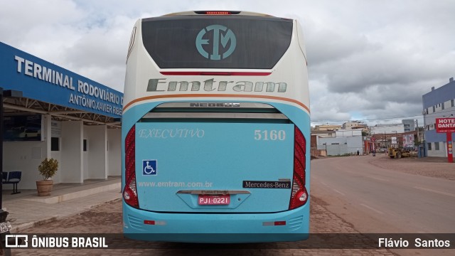 Emtram 5160 na cidade de Barra da Estiva, Bahia, Brasil, por Flávio  Santos. Número da foto: #10299096.