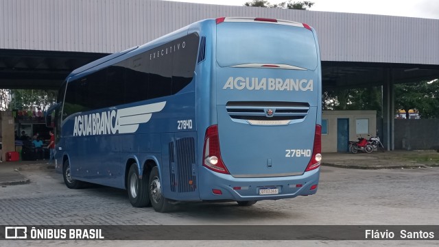 Viação Águia Branca 27840 na cidade de Cruz das Almas, Bahia, Brasil, por Flávio  Santos. Número da foto: #10299176.