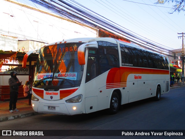Pullman El Huique 68 na cidade de Santa Cruz, Colchagua, Libertador General Bernardo O'Higgins, Chile, por Pablo Andres Yavar Espinoza. Número da foto: #10298875.