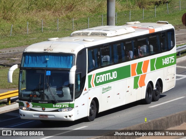 Empresa Gontijo de Transportes 14875 na cidade de Lavrinhas, São Paulo, Brasil, por Jhonatan Diego da Silva Trevisan. Número da foto: #10297009.