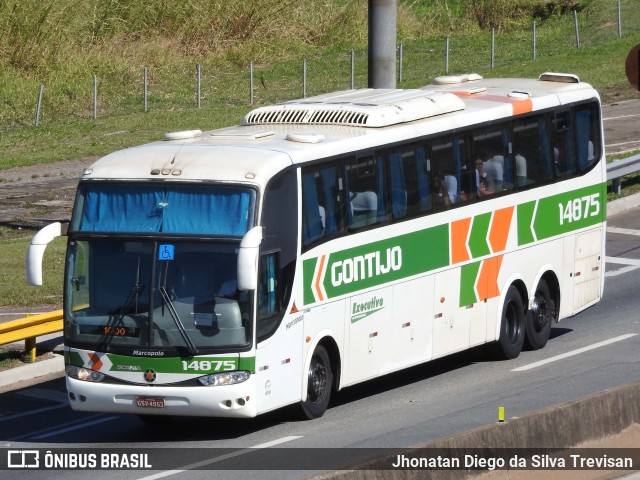 Empresa Gontijo de Transportes 14875 na cidade de Lavrinhas, São Paulo, Brasil, por Jhonatan Diego da Silva Trevisan. ID da foto: 10297009.