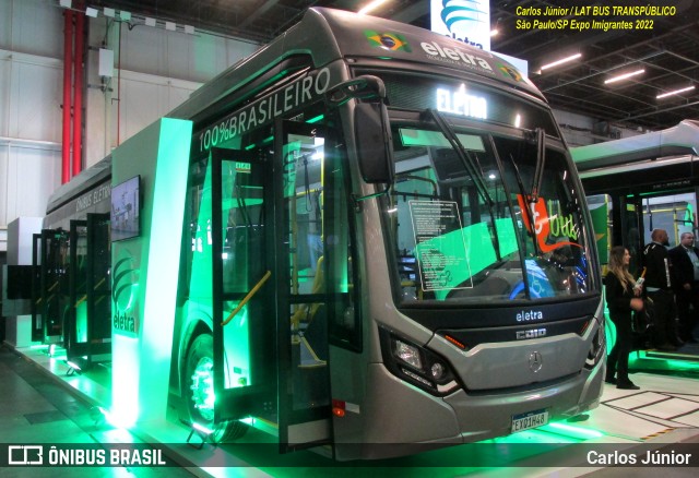 Eletra Industrial E-BUS na cidade de São Paulo, São Paulo, Brasil, por Carlos Júnior. Número da foto: #10297459.