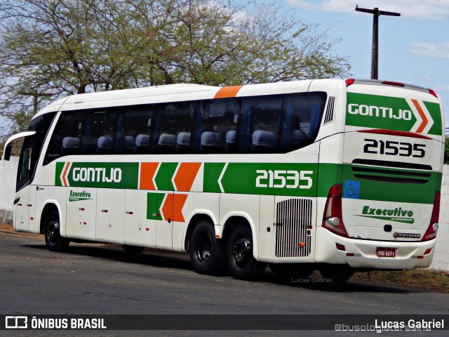 Empresa Gontijo de Transportes 21535 na cidade de Teresina, Piauí, Brasil, por Lucas Gabriel. ID da foto: 10296804.