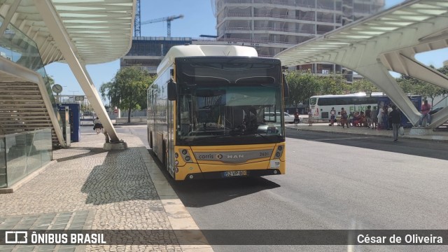Companhia Carris de Ferro de Lisboa 2631 na cidade de Lisbon, Lisbon, Portugal, por César de Oliveira. Número da foto: #10296950.