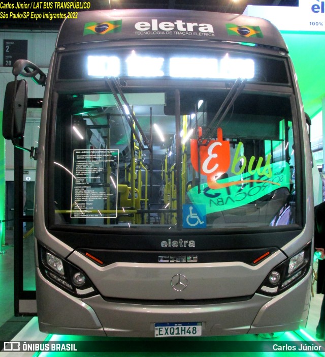 Eletra Industrial E-Bus na cidade de São Paulo, São Paulo, Brasil, por Carlos Júnior. ID da foto: 10297455.