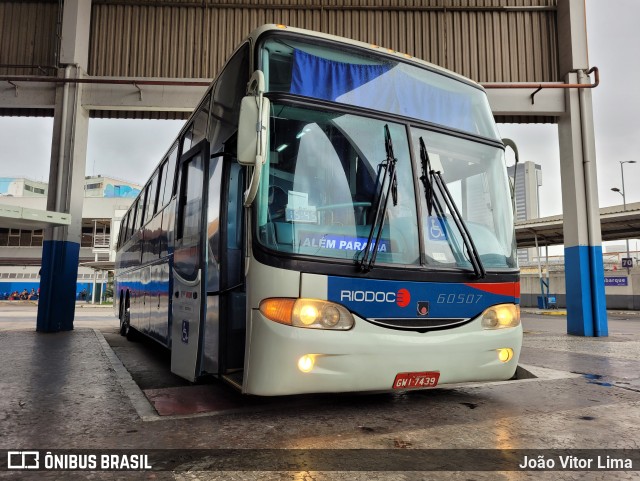 Viação Riodoce 60507 na cidade de Rio de Janeiro, Rio de Janeiro, Brasil, por João Vitor Lima. Número da foto: #10298337.