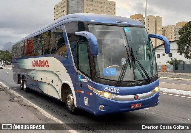 Viação Águia Branca 24080 na cidade de Cariacica, Espírito Santo, Brasil, por Everton Costa Goltara. Número da foto: #10298550.