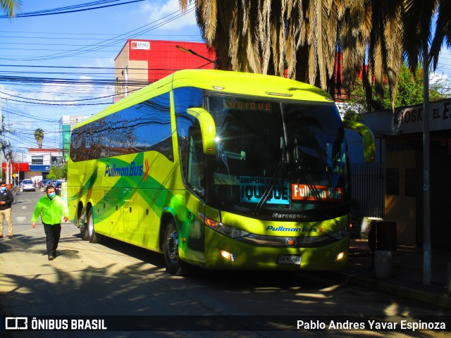Pullman Bus 3097 na cidade de Santa Cruz, Colchagua, Libertador General Bernardo O'Higgins, Chile, por Pablo Andres Yavar Espinoza. Número da foto: #10298889.