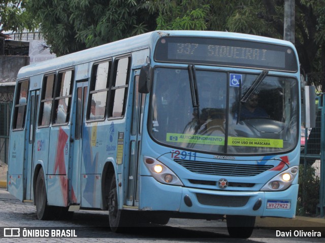 Auto Viação São José 12911 na cidade de Fortaleza, Ceará, Brasil, por Davi Oliveira. Número da foto: #10298890.