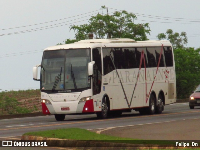 Paranaense Turismo 2815 na cidade de Matelândia, Paraná, Brasil, por Felipe  Dn. Número da foto: #10298933.