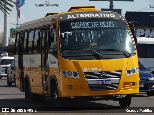 Cooperativa de Transportes Alternativos 2011/096-A na cidade de Manaus, Amazonas, Brasil, por Kezedy Padilha. ID da foto: 10297002.